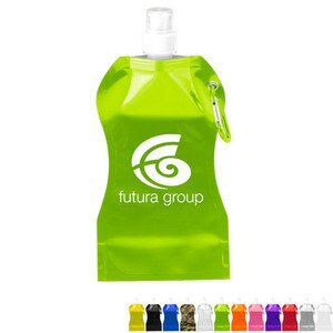 Hourglass Collapsible Water Bottle, 16.9oz.