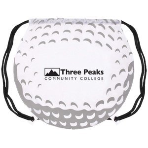 Gametime!® Golf Ball Drawstring Polyester Backpack