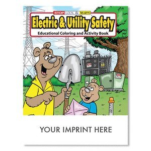 Electric and Utility Safety Coloring & Activity Book