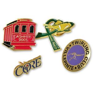 Genuine Cloisonné Soft Enamel Lapel Pin