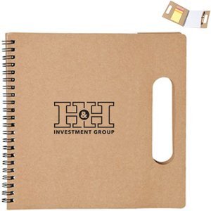 Jot 'N Plot Recycled Organizer Sticky Pads & Notebook