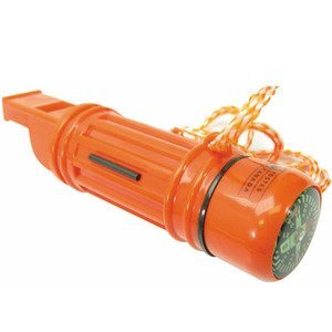 Five-In-One Survival Whistle & Compass