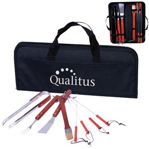 BBQ Set, Eight Piece w/ Carrying Case
