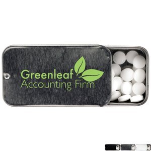 Mini Slider Tin w/ Sugar Free Mints, .33oz.