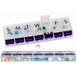 Push Button Pill Box, 5-3/4"