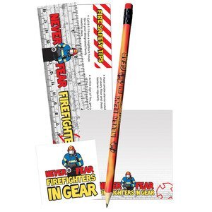 Never Fear Firefighters In Gear Teaching Aid Kit, Stock