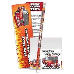 Practice Fire Safety Every Day Teaching Aid Kit, Stock