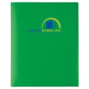 Bold Opaque Color Twin Pocket Folder
