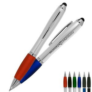 Ergonomic Ballpoint Pen & Stylus