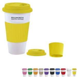 New Yorker Ceramic Tumbler, 14oz., BPA Free