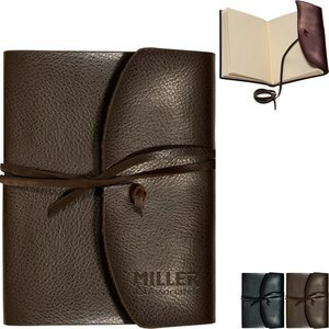 Americana Leather-Wrapped Journal, 5-1/4" x 6-3/4"