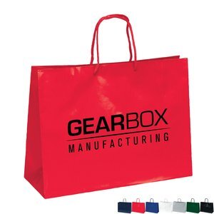Gloss Finish Euro Tote Gift Bag, 16" x 12"