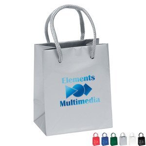 Gloss Finish Eurotote Gift Bag, 4-1/2" x 5-1/2"