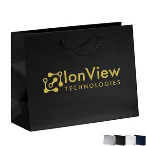 Matte Finish Euro Tote Gift Bag, 13" x 10"