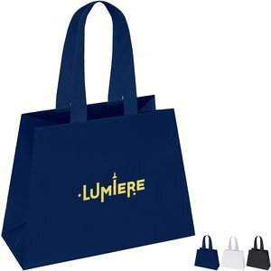 Matte Finish Reverse Trapezoid Eurotote Gift Bag, 10" x 7-1/2"