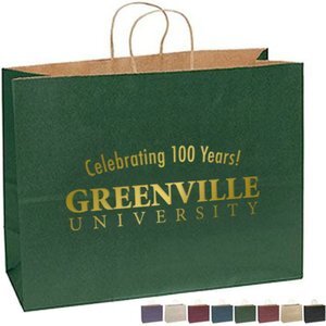 Matte Paper Shopper Bag, 16" x 12"
