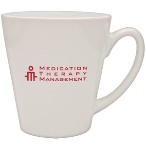 Classic Café Ceramic Mug, 12oz. - White