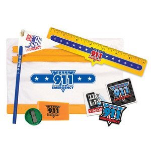 Call 9-1-1 Emergency Education School Kit, Stock
