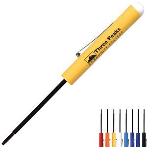 Fixed Tech Blade w/Button Top Screwdriver