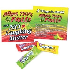 Laffy Taffy® Snack Kit, featuring "Slips, Trips, & Falls Are No Laughing Matter", Stock