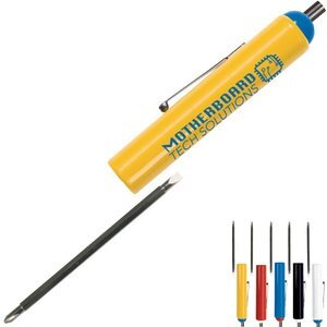 Screwdriver w/ Reversible Standard-Phillips Blade & Magnet Top