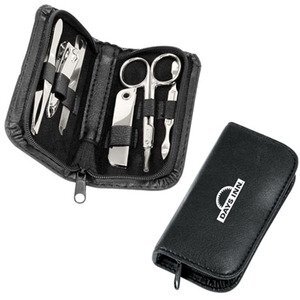 Six-Piece Manicure Set in Leatherette Case