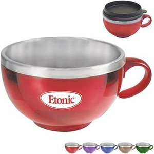 Acrylic/Stainless Steel Wide Mouth Mug, 14oz.