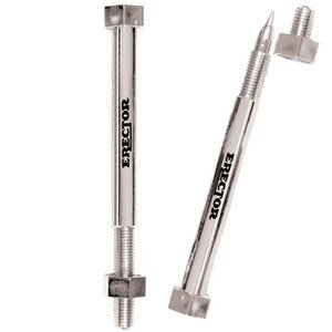 Chrome-Plated Bolt Design Pen