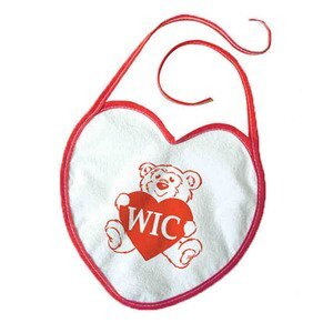 Heart Shaped Baby Bib