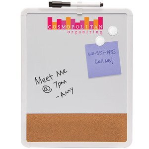 Magnetic Dry Erase & Cork Board