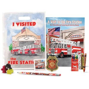 Fire Safety Grab Bag Kit, Stock