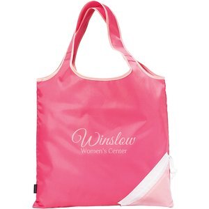 Pink Foldaway Shopper
