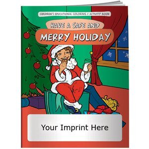 Have a Safe and Merry Holiday Coloring & Activity Book