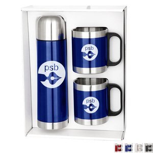 Dixon Stainless Steel Mug & Thermos Set