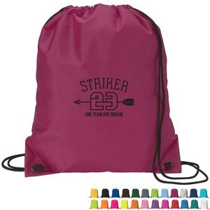 Sturdy 210D Polyester Drawstring Sport Pack