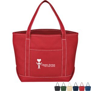 Medium Cotton Canvas Yacht Tote