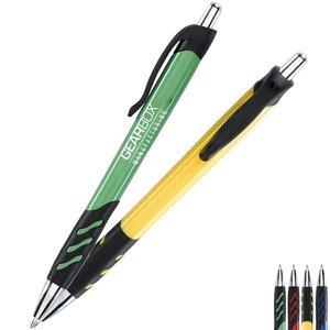 Wizard Rubber Grip Click Pen