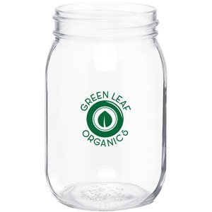 Glass Mason Jar, 16oz.
