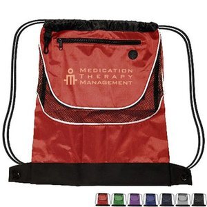 Tournament Nylon Drawstring Backpack