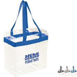 Clear Vinyl Stadium Tote
