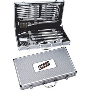 Deluxe 24-Piece BBQ Set
