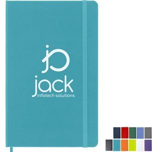 Moleskine® Hard Cover Ruled Large Notebook, 5" x 8-1/4"