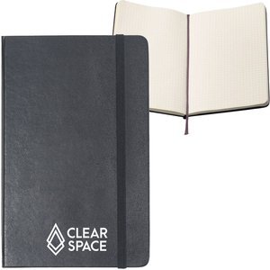 Moleskine® Hard Cover Graph Paper Large Notebook, 5" x 8-1/4"