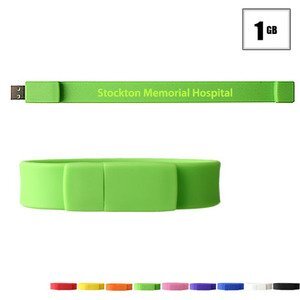 Union USB Flash Drive Bracelet, 1GB