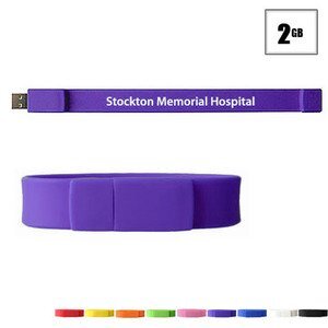 Union USB Flash Drive Bracelet, 2GB