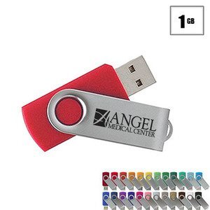 MVP Silver USB Flash Drive, 1GB