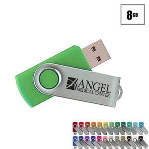 MVP Silver USB Flash Drive, 8GB