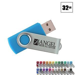 MVP Silver USB Flash Drive, 32GB