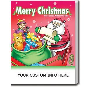 Merry Christmas Coloring & Activity Book