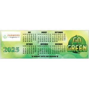 Go Green Keyboard Calendar